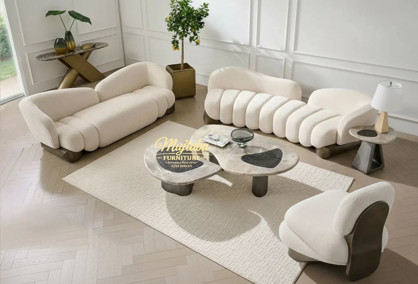 Cloud Curve Sofa Set
