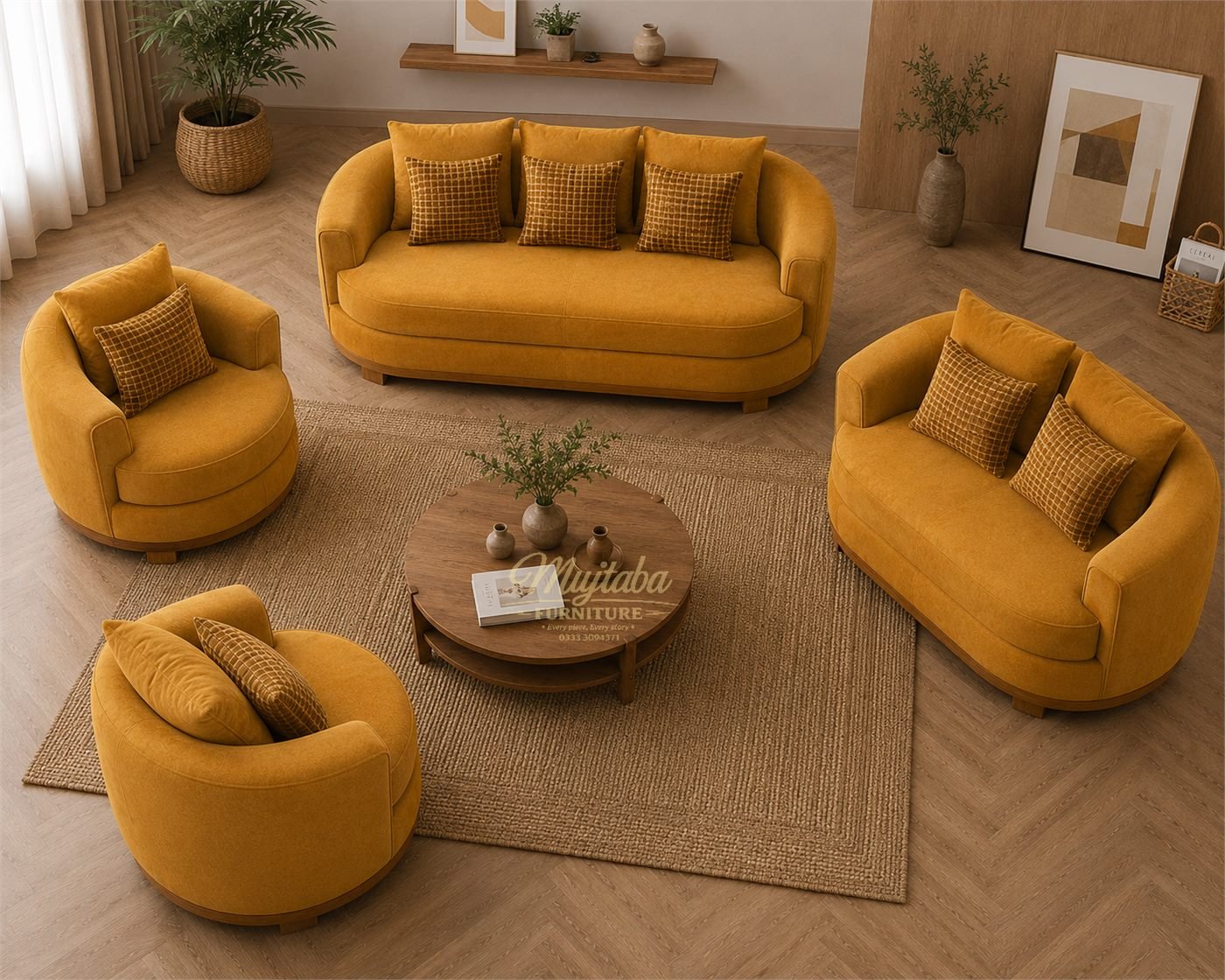 Topline Sofa Set