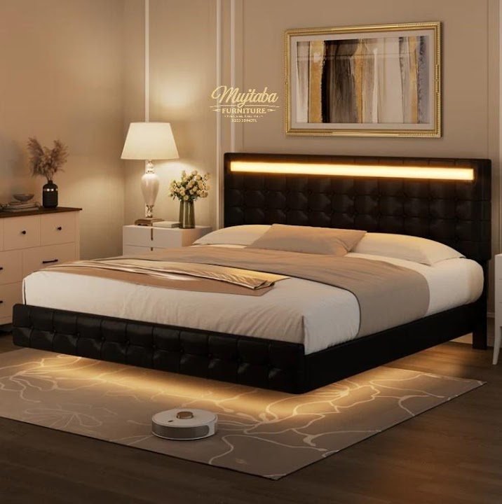 Bocar Black Bed Set